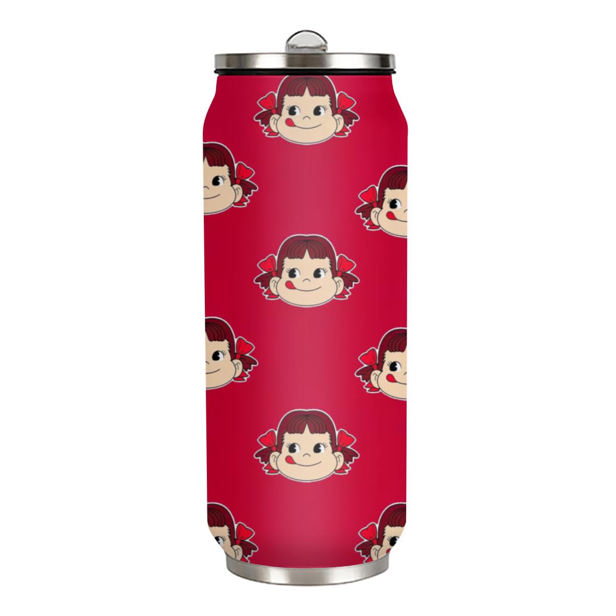 Amazon｜ペコちゃん 魔法瓶 水筒 車 500ml 直飲み 真空断熱 ボトル